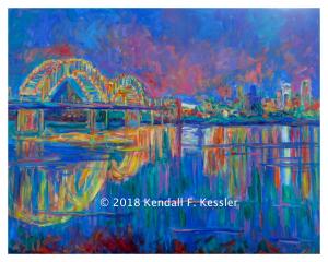 Blue Ridge Parkway Artist is Pleased to get Praise from Patron and I got Something...